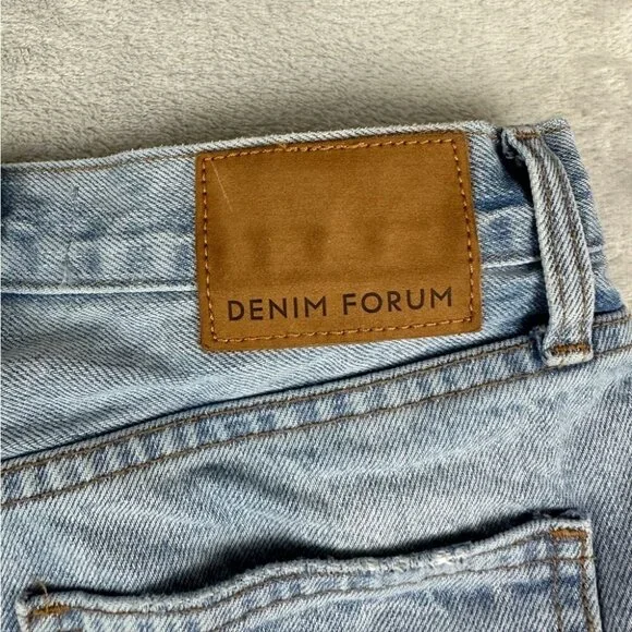 Aritzia Denim Forum Blue Jean Shorts - Picture 13 of 15